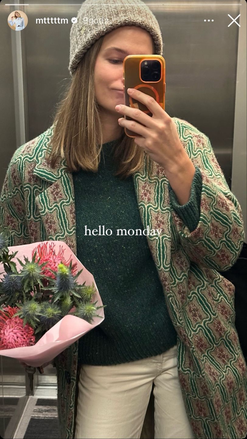 Marta Wierzbicka w białych jeansach