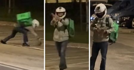 Łapał dziką kaczkę. Policja ostrzega przed konsekwencjami