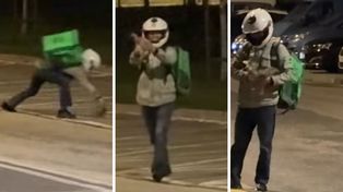 Łapał dziką kaczkę. Policja ostrzega przed konsekwencjami