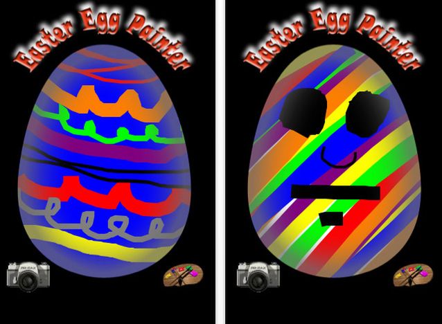 Pomaluj jajka na iPhonie 2