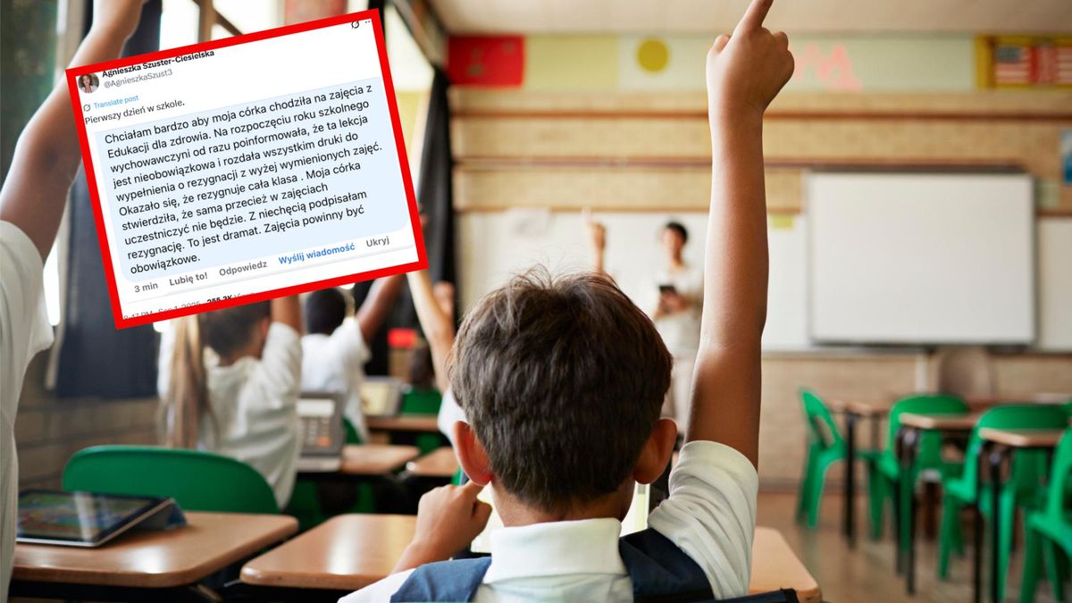 "To jest dramat. Zajęcia powinny być obowiązkowe" - pisze matka uczennicy