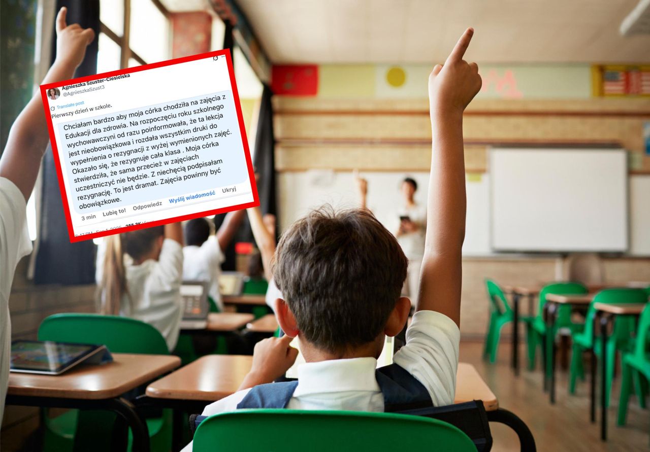 Wypisują dzieci z edukacji zdrowotnej. "Z niechęcią podpisałam"