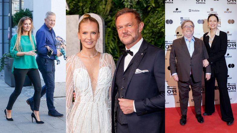 Apoloniusz Tajner, Cezary Pazura, Edward Miszczak mają partnerki w wieku swoich dzieci