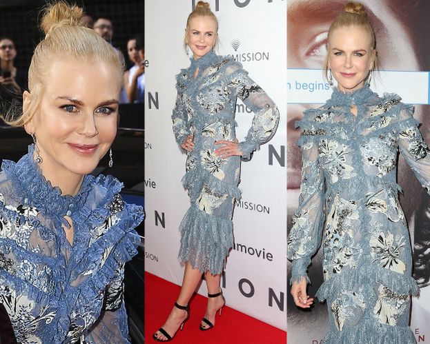 Nicole Kidman pozuje na ściance w Sydney