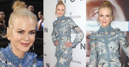 Nicole Kidman pozuje na ściance w Sydney