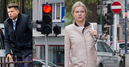 Joanna Schmidt pędzi z Ryszardem Petru po ulicach Warszawy i przejeżdża na czerwonym (ZDJĘCIA)