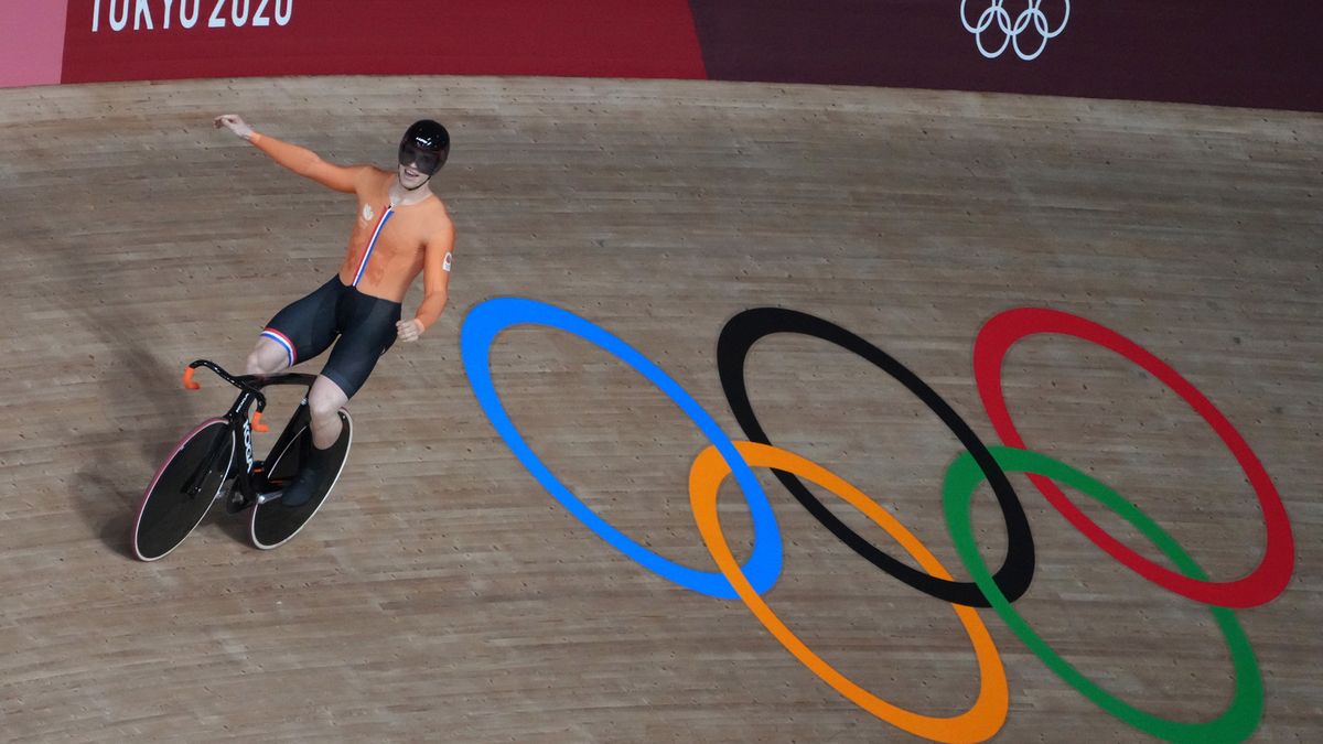 PAP/EPA / CHRISTOPHER JUE / Na zdjęciu: Harrie Lavreysen