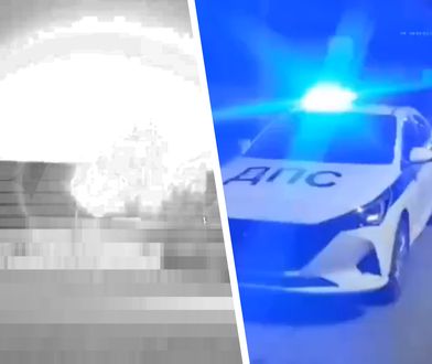 "Uciekajcie, uciekajcie". Kijów zaatakował centrum lotnicze w Rosji