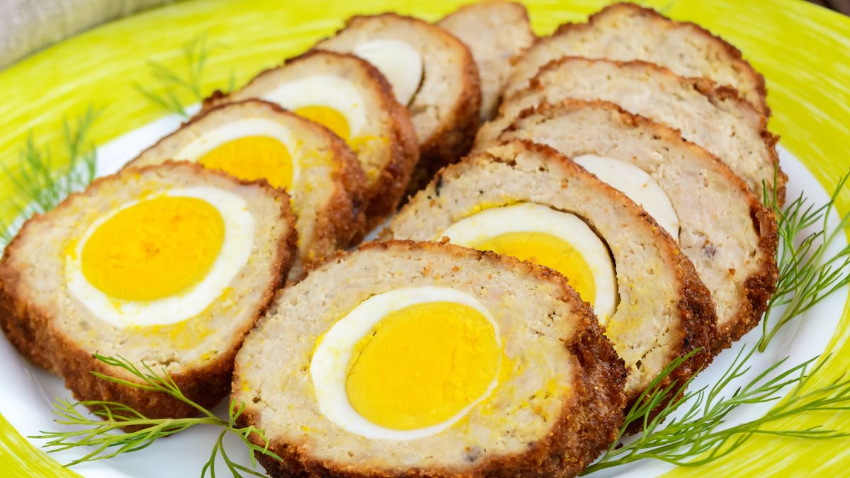 Pieczeń z jajkiem - Pyszności