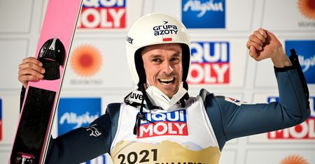Piotr Żyła zdobył złoto, bo... go zdenerwowali