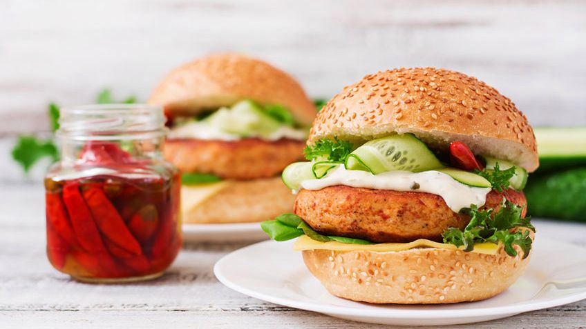 Bułki pszenne do hamburgerów lub hot dogów