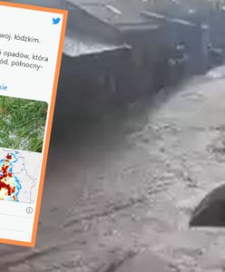 Nawałnice w Polsce. Ulice jak rzeki. Szokujące nagranie z Zawiercia