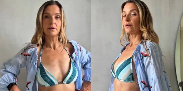 48-letnia Joanna Koroniewska prezentuje UMIĘŚNIONE ciało w bikini. "Co Ty robisz, że masz w tym wieku takie idealne ciało?!" (FOTO)