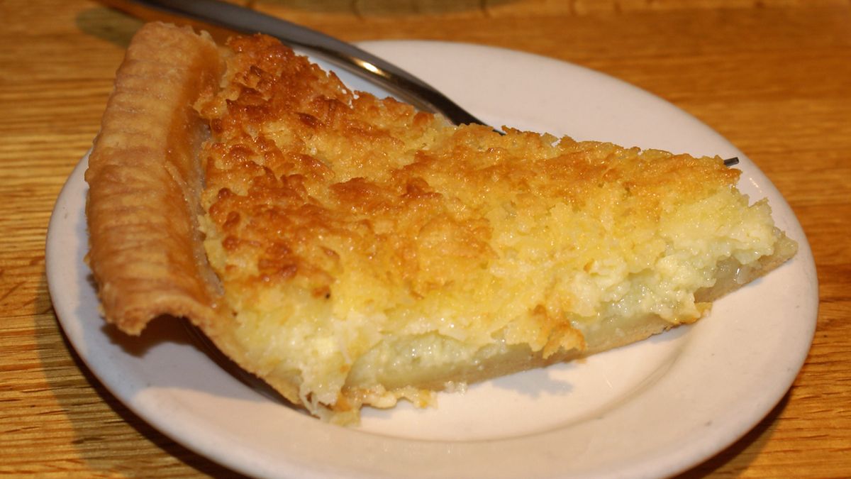 Tarta z kremem kokosowym