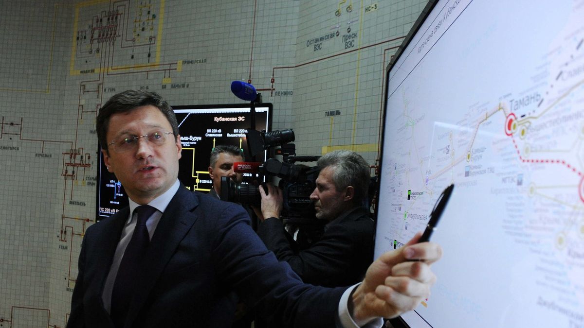 Minister energetyki Federacji Rosyjskiej Aleksandr Nowak