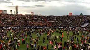 Dantejskie sceny w Meksyku. Mecz przerwany po wielkiej bójce na trybunach