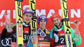 PŚ Planica: dekoracja zwycięzców piątkowego konkursu (galeria)