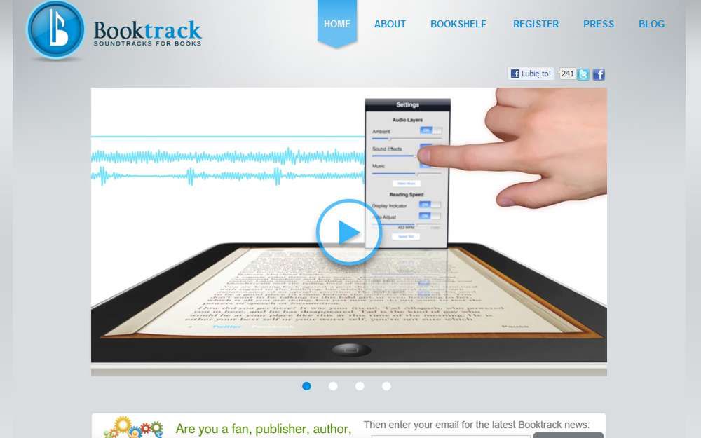 Ebooki ze ścieżką dźwiękową. Czy Booktrack zmieni sposób czytania książek? 2
