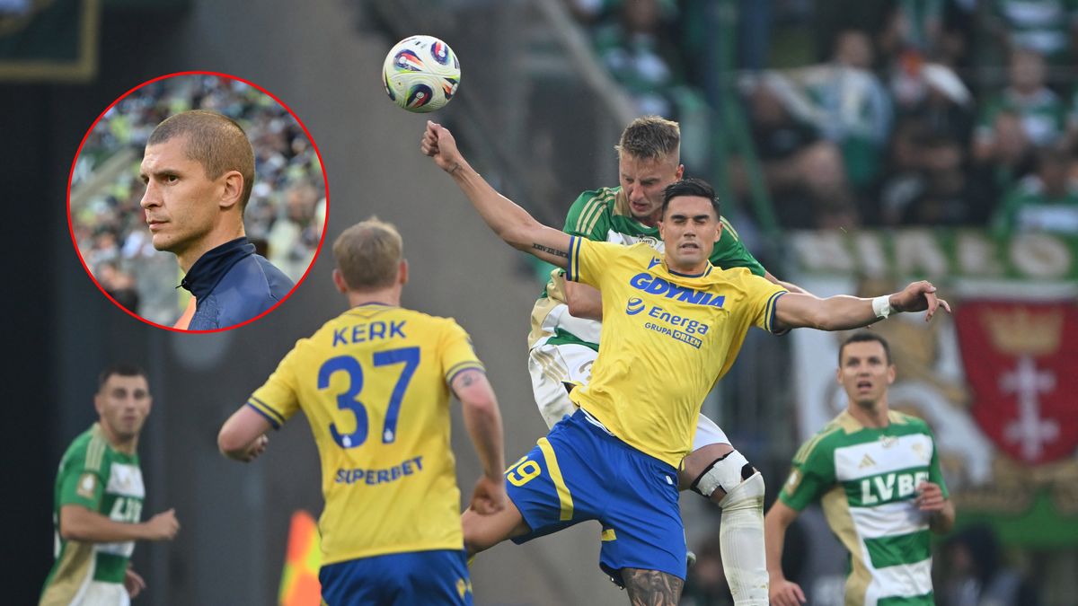 PAP / Adam Warżawa / Na zdjęciu: Dawid Szwarga był niepocieszony po meczu w Gdańsku