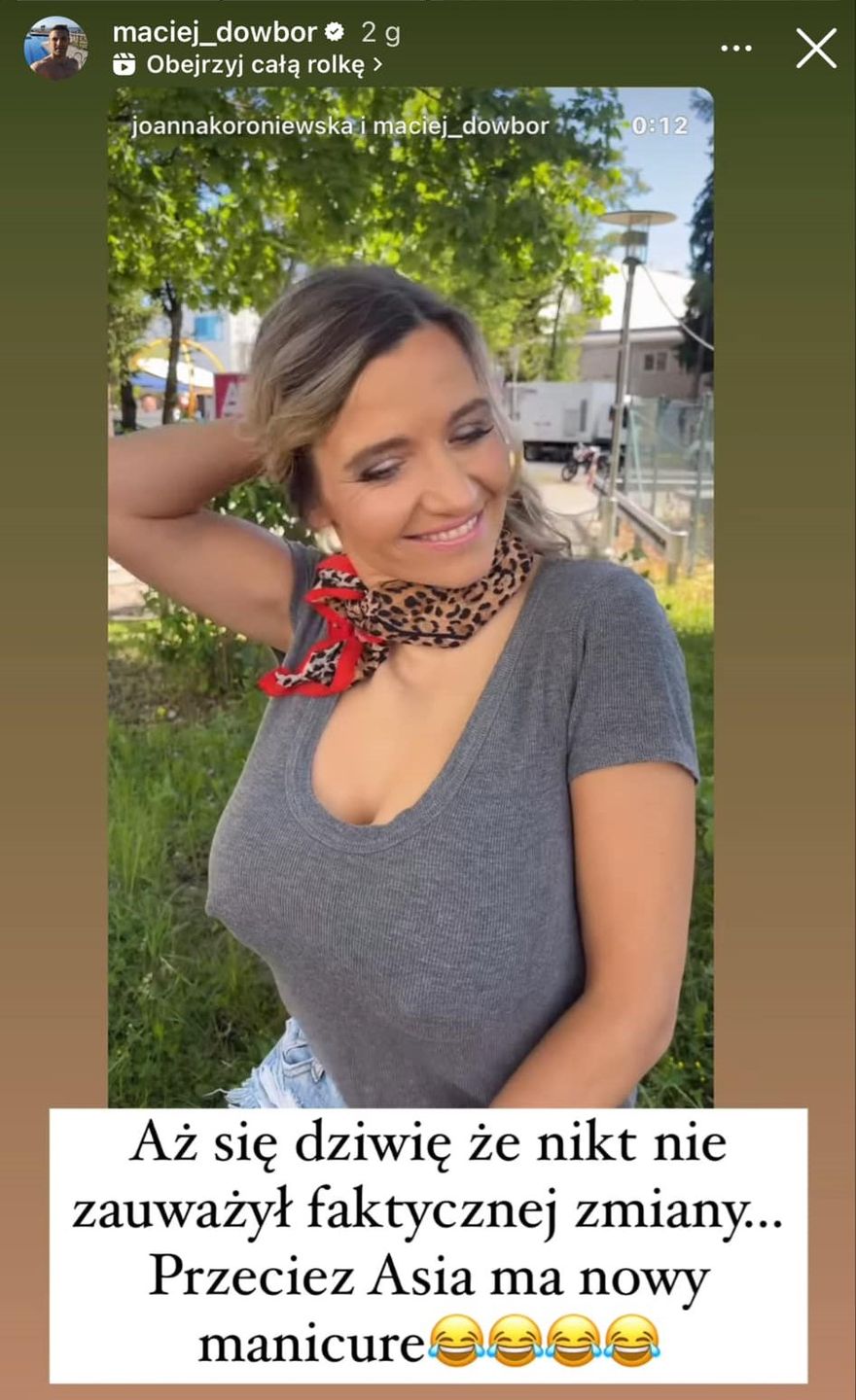 Nowe nagranie Joanny Koroniewskiej i Macieja Dowbora. Zabawne?