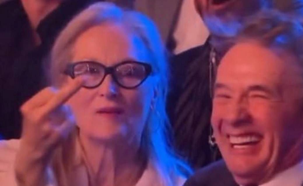 Środkowy palec Meryl Streep