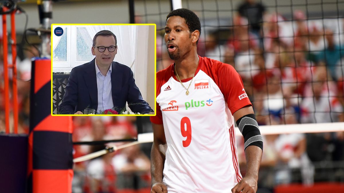 Mateusz Morawiecki / Wilfredo Leon