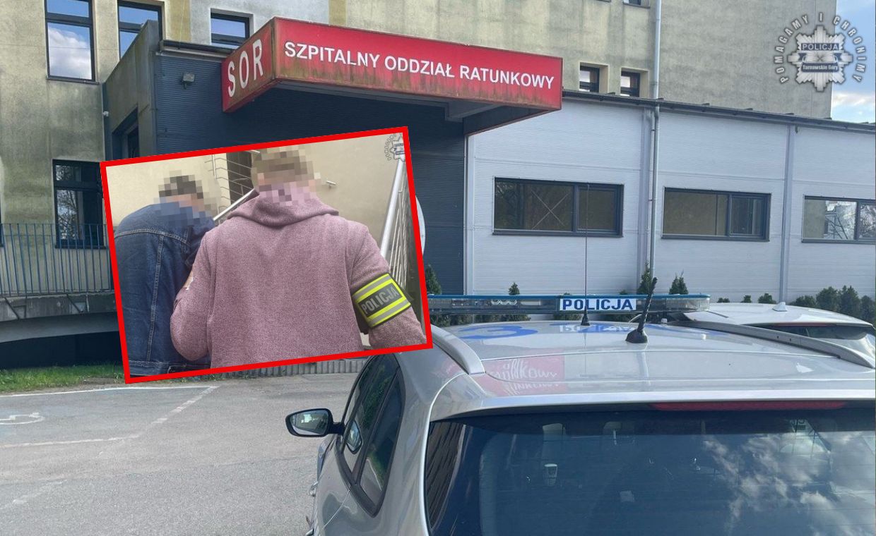 Przewozili go do szpitala. Zaatakował ratowniczkę medyczną