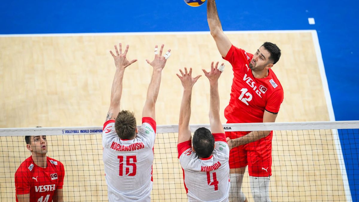 Materiały prasowe / VolleyballWorld / Mecz Polska - Turcja na MŚ 2025