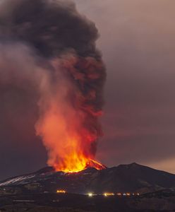 Etna znów się przebudziła. Przerażające zdjęcia z Włoch