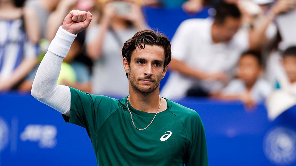 Getty Images / Zhong Zhi / Na zdjęciu: Lorenzo Musetti