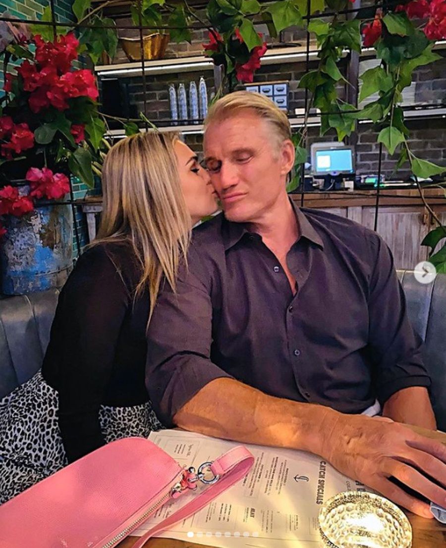 Dolph Lundgren i Emma Krokdal