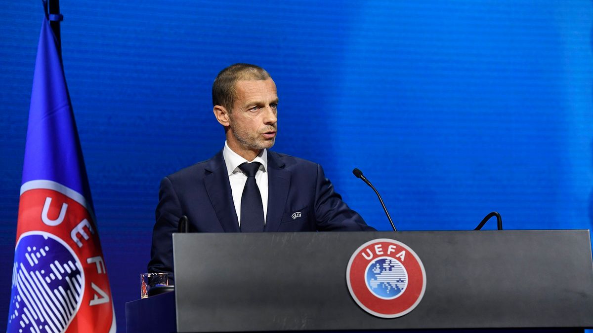 Zdjęcie okładkowe artykułu: Getty Images / Richard Juilliart - UEFA/UEFA / Na zdjęciu: Aleksander Ceferin
