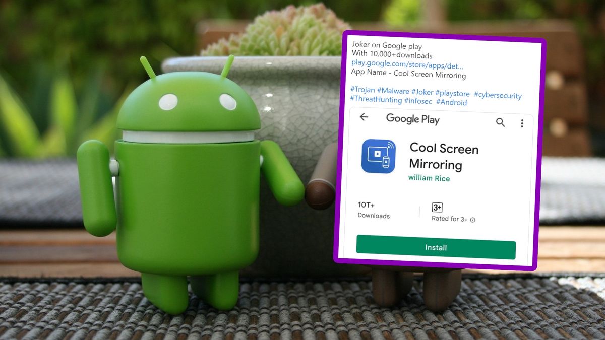 Fałszywa aplikacja w Google Play