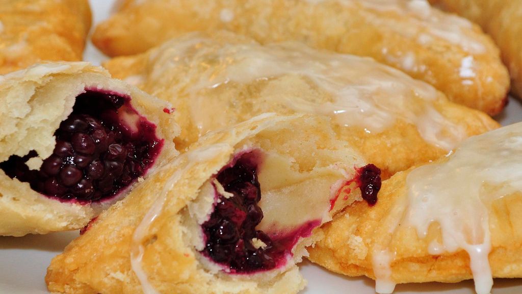 Smażone ciasteczka z owocami