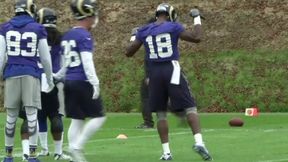 Kenny Britt i jego taneczny trening