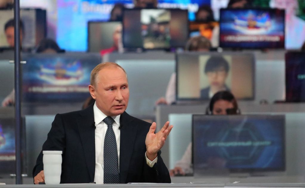 Przekaz w Rosji może być tylko jeden i płynie z Kremla 