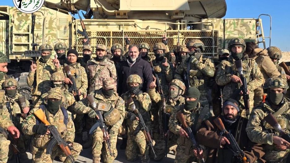 Pancyr-S1 zdobyty przez bojowników HTS gdzieś poło Aleppo.