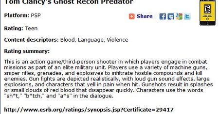 Ghost Recon Predator to gra na PSP