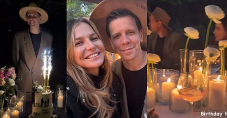 Tak wyglądały urodziny Wojciecha Szczęsnego: kolacja przy świecach, selfie z Anną Lewandowską...