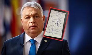 Dziwne notatki Orbana. Dziennikarz pokazał zdjęcie