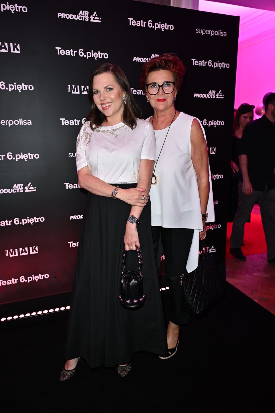 Aleksandra Kwaśniewska i Jolanta Kwaśniewska