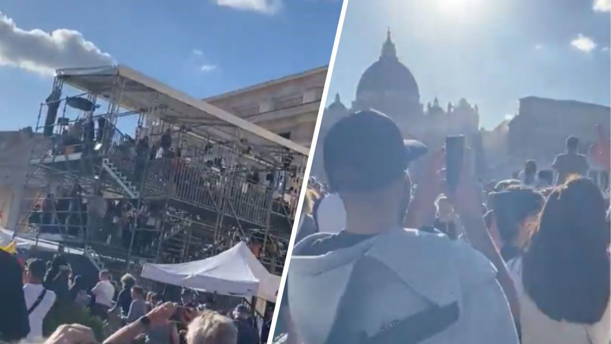 Pierwsze nagrania z Watykanu