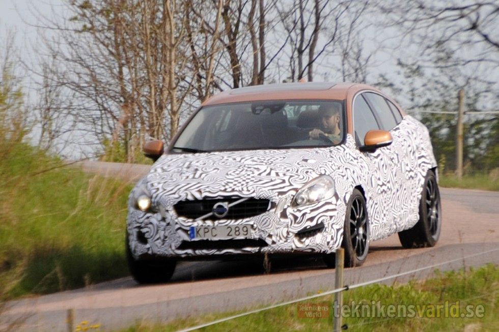 Polestar Volvo S60 - zdjęcia szpiegowskie