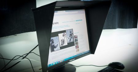 Zrób to sam: Osłonka do fotograficznego monitora za 20 zł