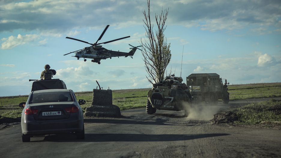 Rosyjskie wojska w Ukrainie 