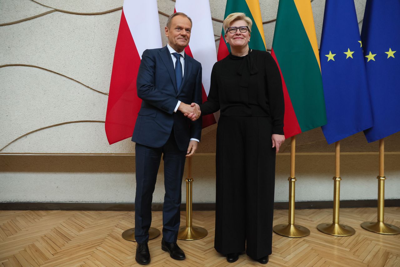 Donald Tusk podczas konferencji z premier Litwy przedstawił swoją propozycję dotyczącą kolejnych sankcji wobec Rosji