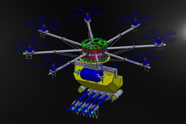 Skunk Riot Control Copter