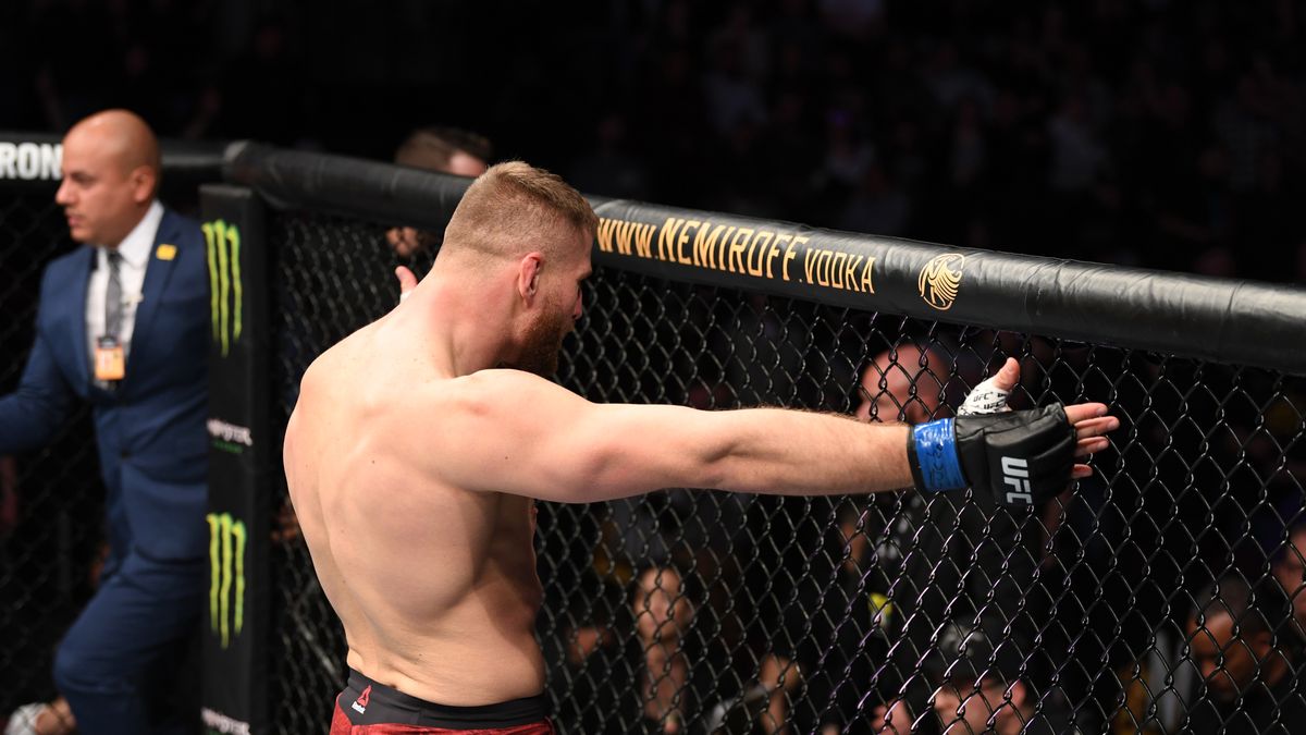 Zdjęcie okładkowe artykułu: Getty Images / Josh Hedges/Zuffa LLC / Radość Jana Błachowicza po zwycięstwie w UFC