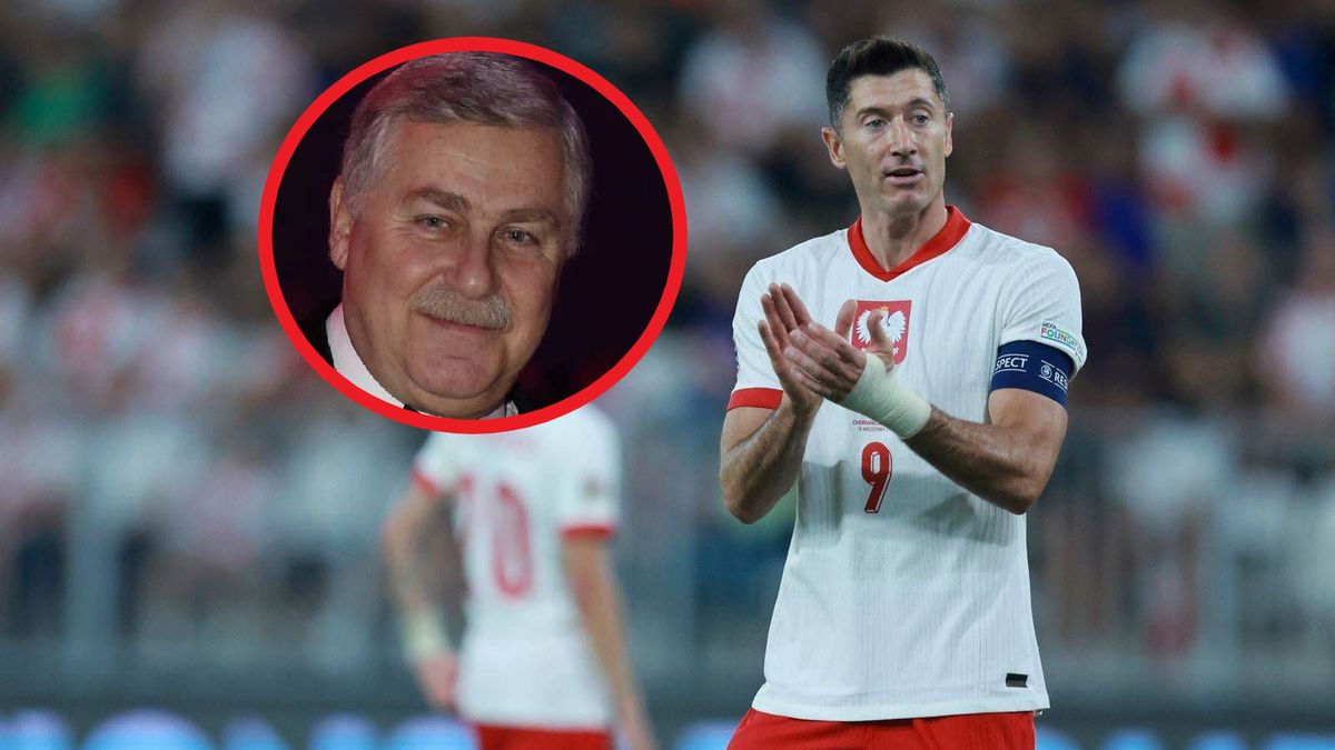 Getty Images / Davor Javorovic/Pixsell/MB Media/Getty Images/WP SportoweFakty Anna Klepaczko / Na dużym zdjęciu Robert Lewandowski, na małym Jerzy Engel