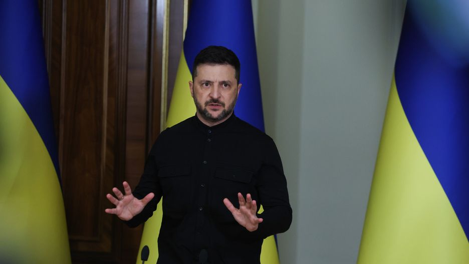 Prezydent Wołodymyr Zełenski określił koncepcje 